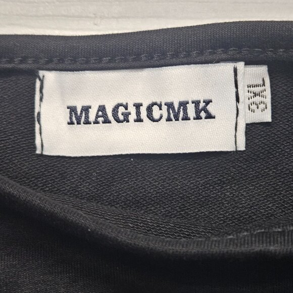 Woman’s Sweatershirt Lips Print Causal Blouse Off The Shoulder Long Sleeve Loose - Picture 5 of 5